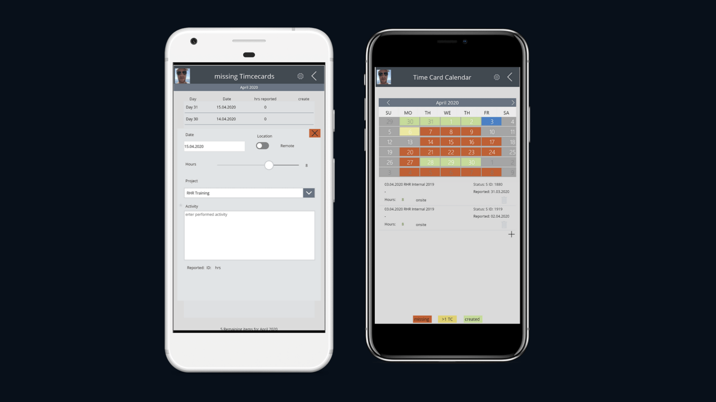 Reload HR Timecard App – A Jumpstart to digital HR